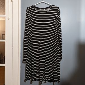 Vertical Stripe Dress